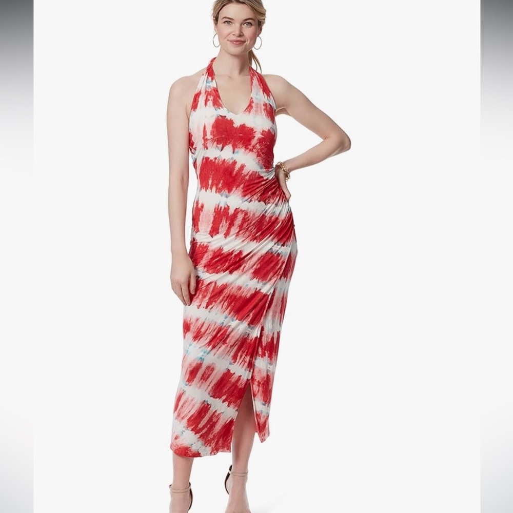 NWT Jessica Simpson Joey Halter Maxi Dress